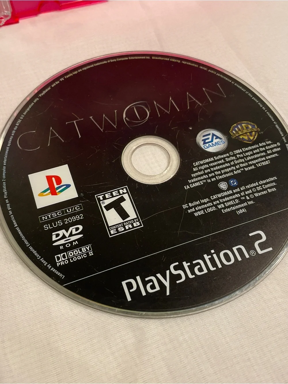 Catwoman Sony PlayStation 2 Disk Only 2004 PS2 Tested And Works